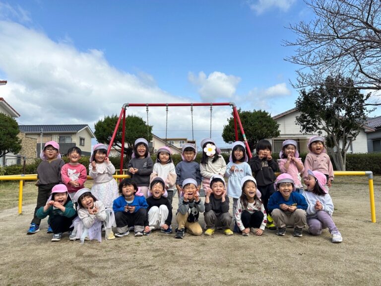 にじチーム（3歳児）🌈3月