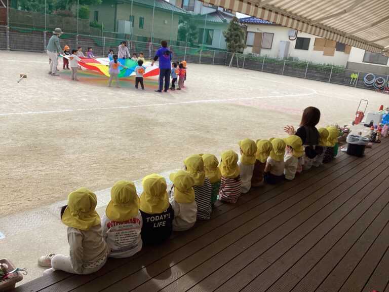 5月あめチーム（2歳児）　ドキドキ💓の運動会✨