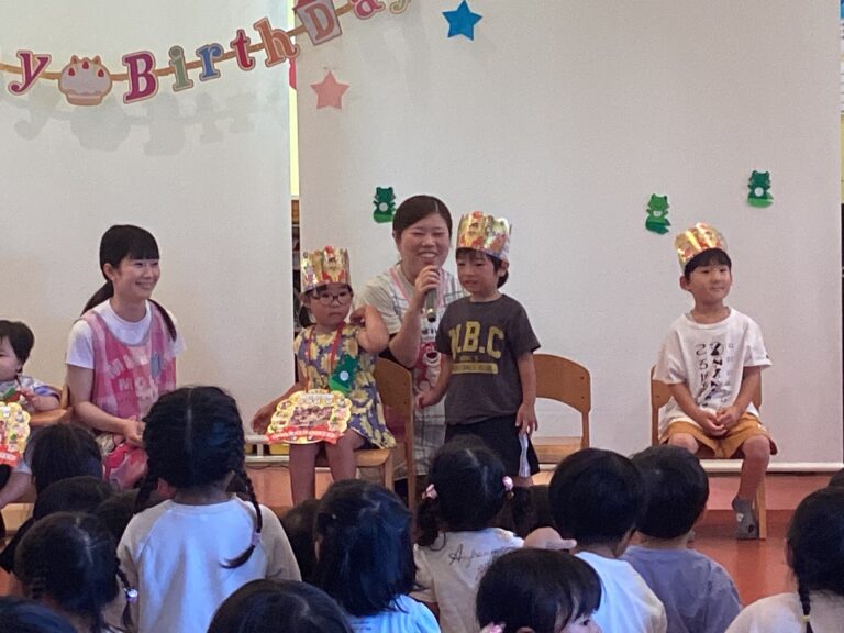 ６月誕生会🎂